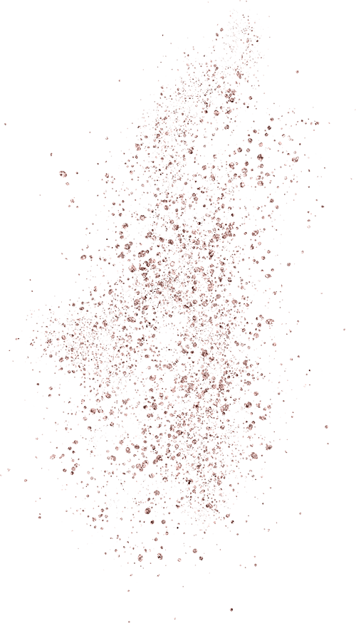 Rose Gold Sparkles Element (500x875), Png Download