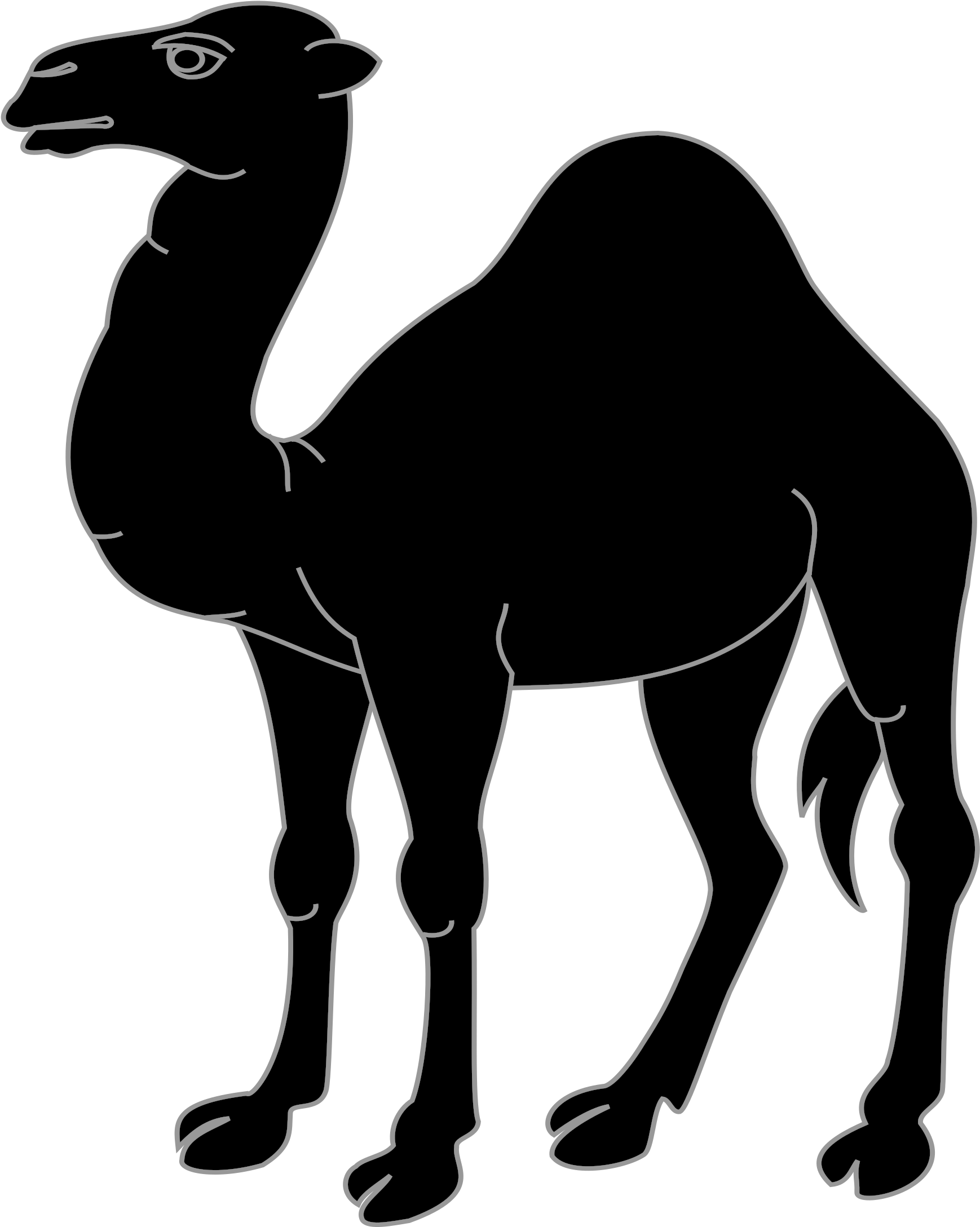 Open - Ombre De Dromadaire (2000x2828), Png Download