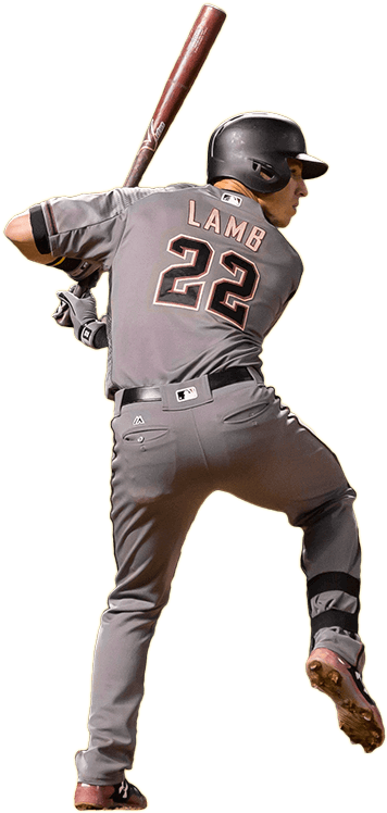 Jake Lamb - Baseball Player (750x750), Png Download