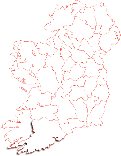 Cork - Cliff Of Moher Mapa (510x651), Png Download