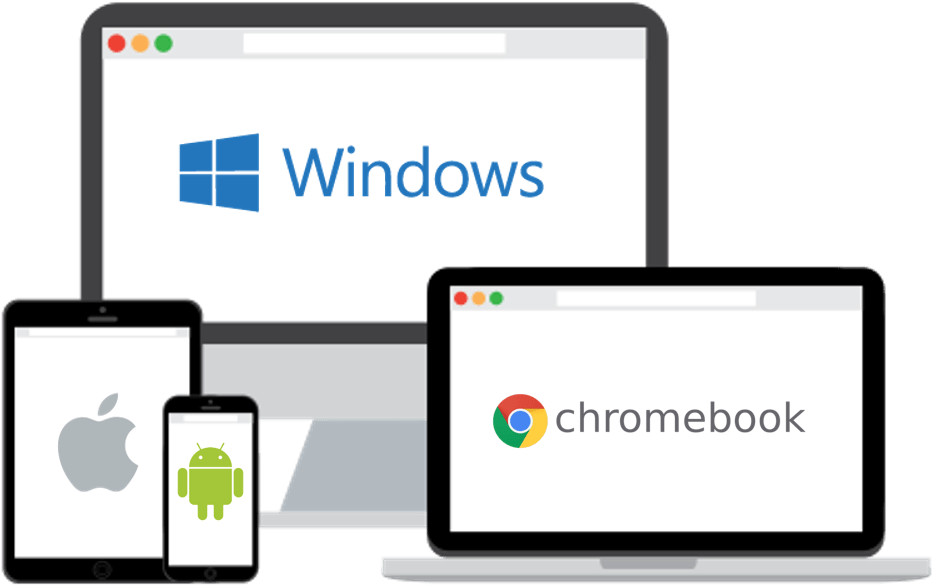 Support A Variety Of Everyday Devices - Mobile Phone Tablet Laptop Icon (960x620), Png Download