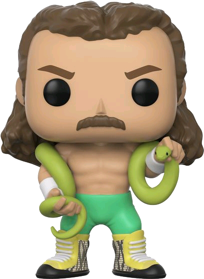 Jake The Snake Pop Vinyl Figure - Jake The Snake Pop (600x600), Png Download