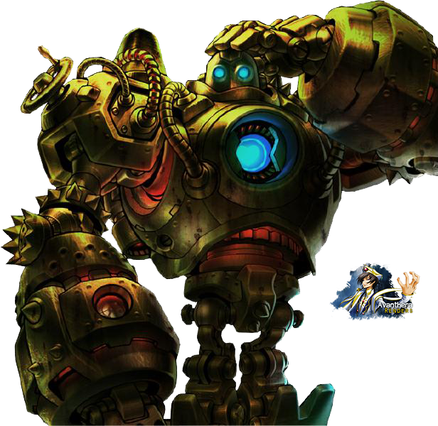 Rusty Blitzcrank Photo Rusty Blitzcrank Render Zpse6b56561 - League Of Legends Blitzcrank (616x600), Png Download