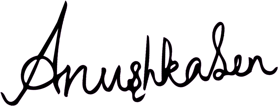 Anushka Sen - Anushka Sen Signature (1200x675), Png Download
