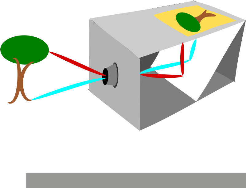 Clipart - Camera Obscura - Coffee Table (800x800), Png Download