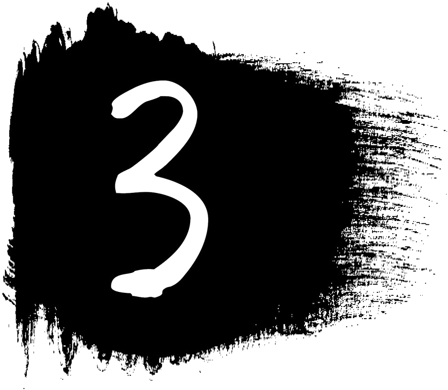 Png Numbers - 3 Number (1000x900), Png Download