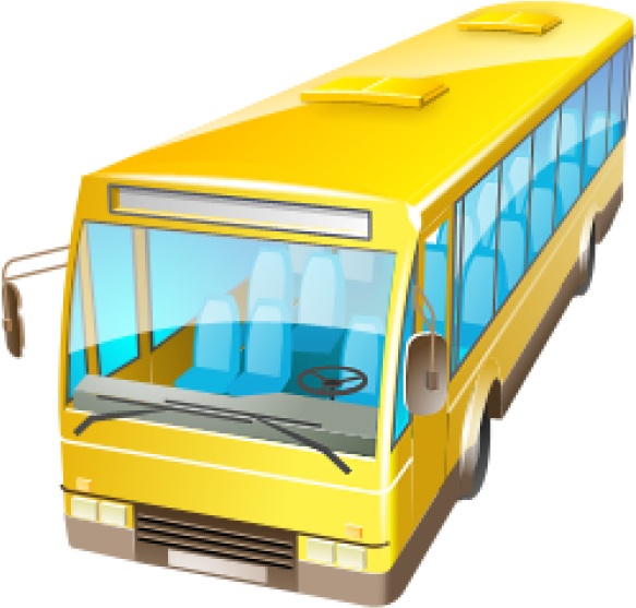 Clip Art Bus Png - Bus Icon 3d (600x600), Png Download