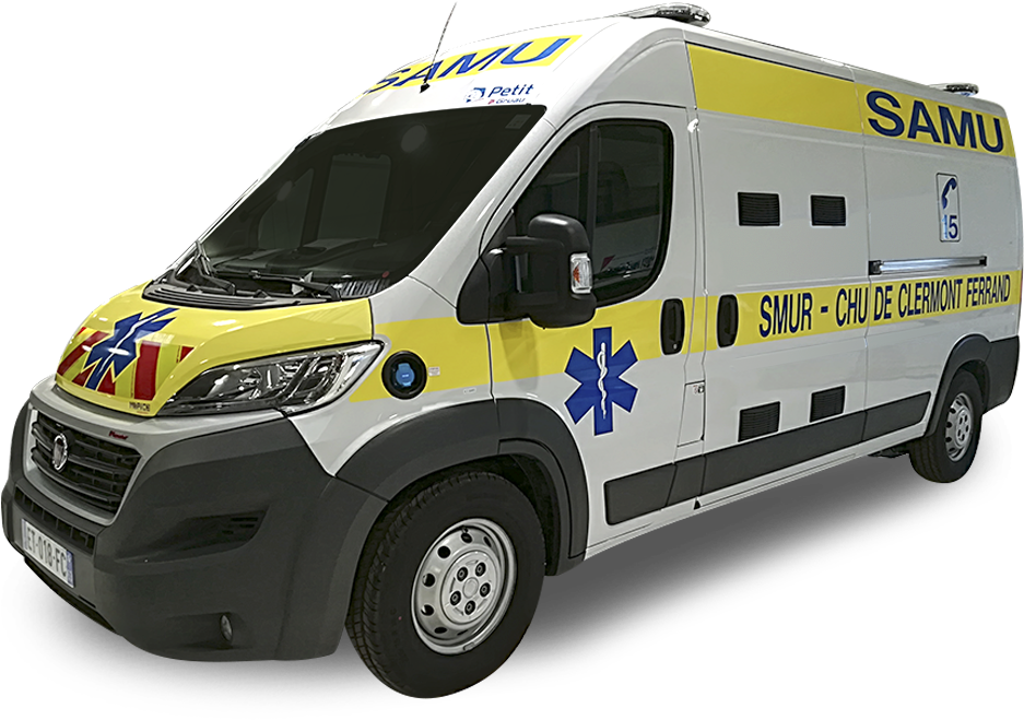 Des Ambulances - Compact Van (1000x750), Png Download