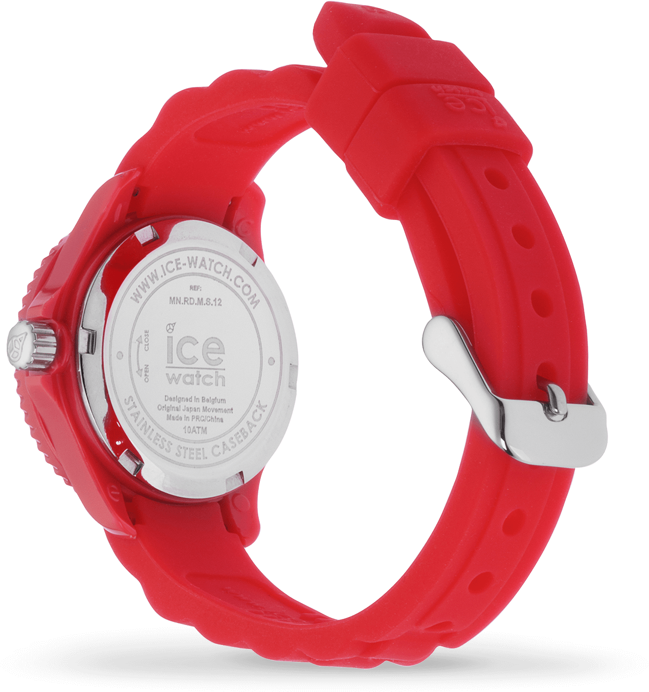 Ice Mini - Red - Analog Watch (1500x1500), Png Download