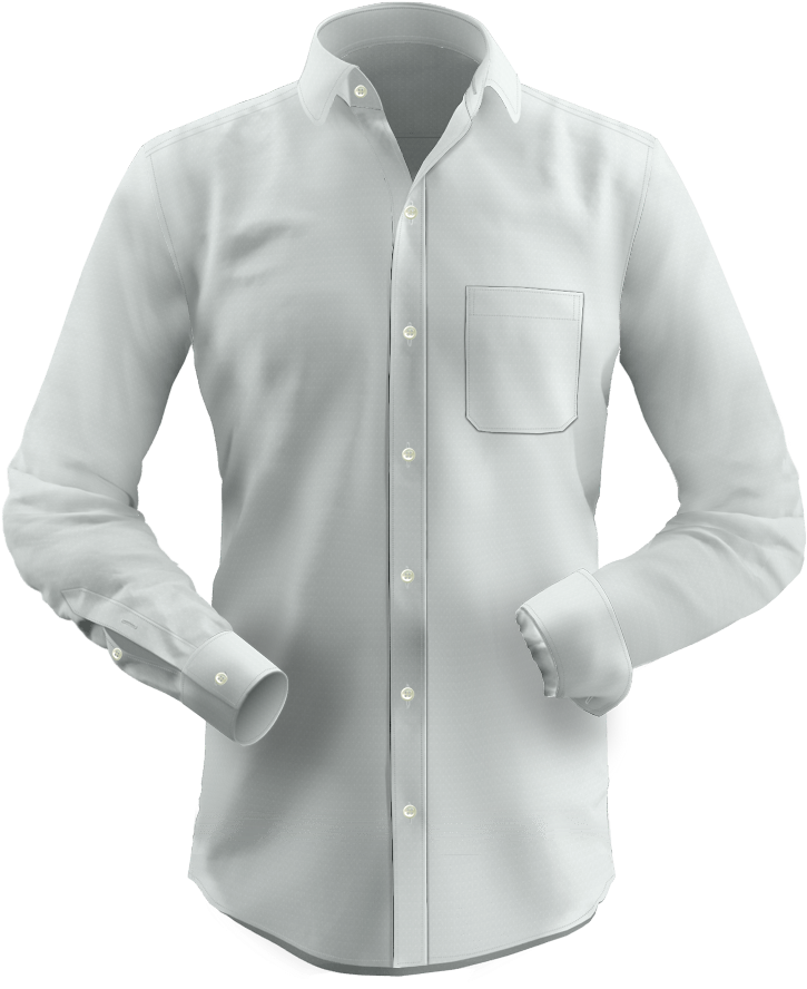 White French Twill Shirt - Men's Tailored Clothing Png Transparent Casual (790x920), Png Download