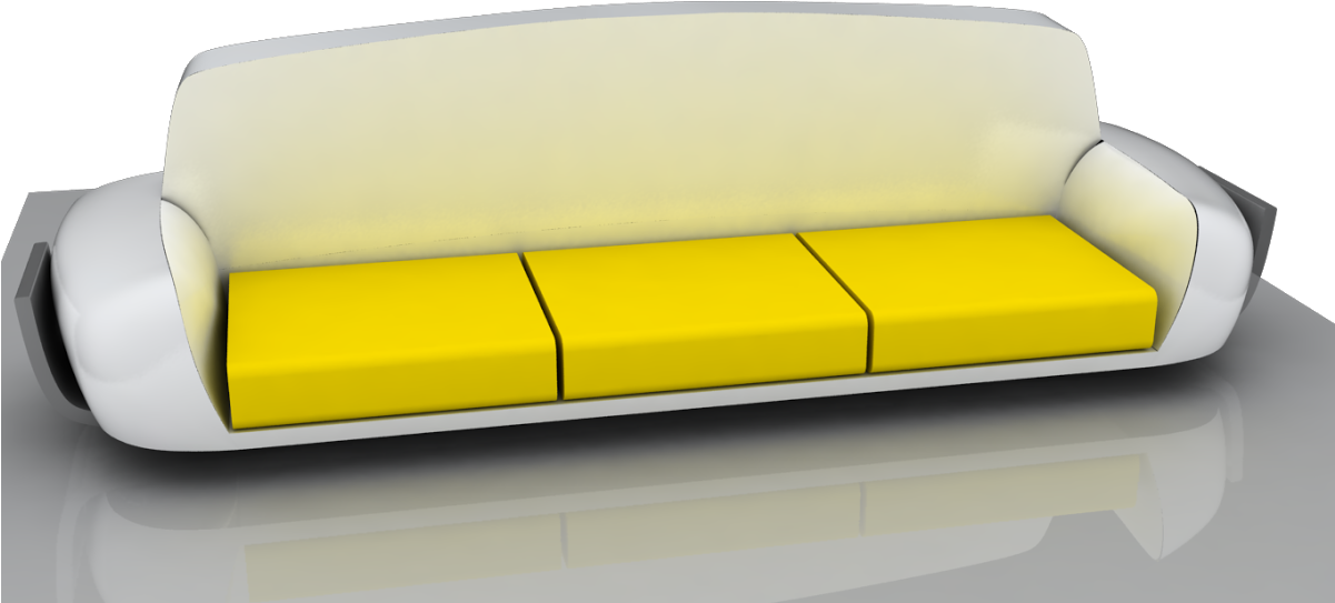 Studio Couch (1200x630), Png Download