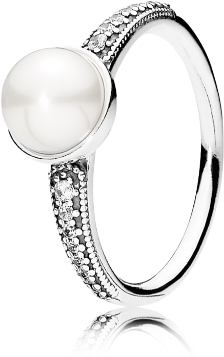 Authentic Pandora Rings Rose Gold Ring Pandora Rings - Pandora Elegant Beauty Ring (1000x990), Png Download