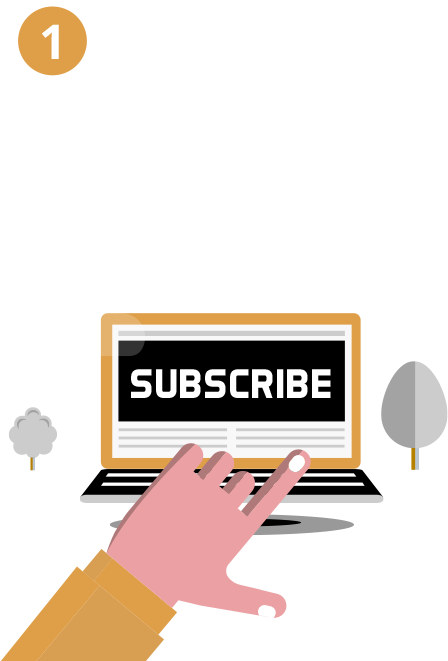 Click Subscribe To Select Your Subscription Package (480x700), Png Download