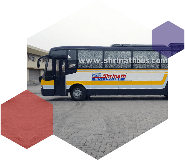 Delhi To Ahmedabad - Tour Bus Service (628x543), Png Download