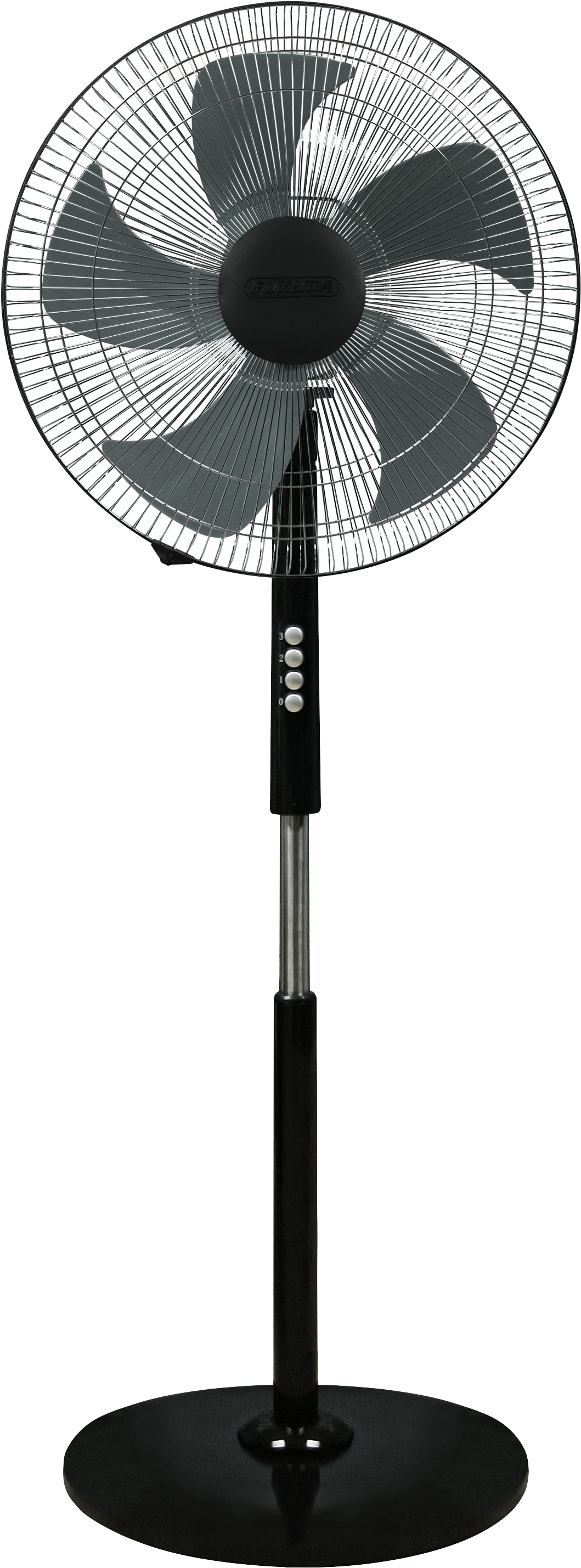 Fukuda Sf167as 16″ Plastic Stand Fan - Mechanical Fan (2857x2857), Png Download