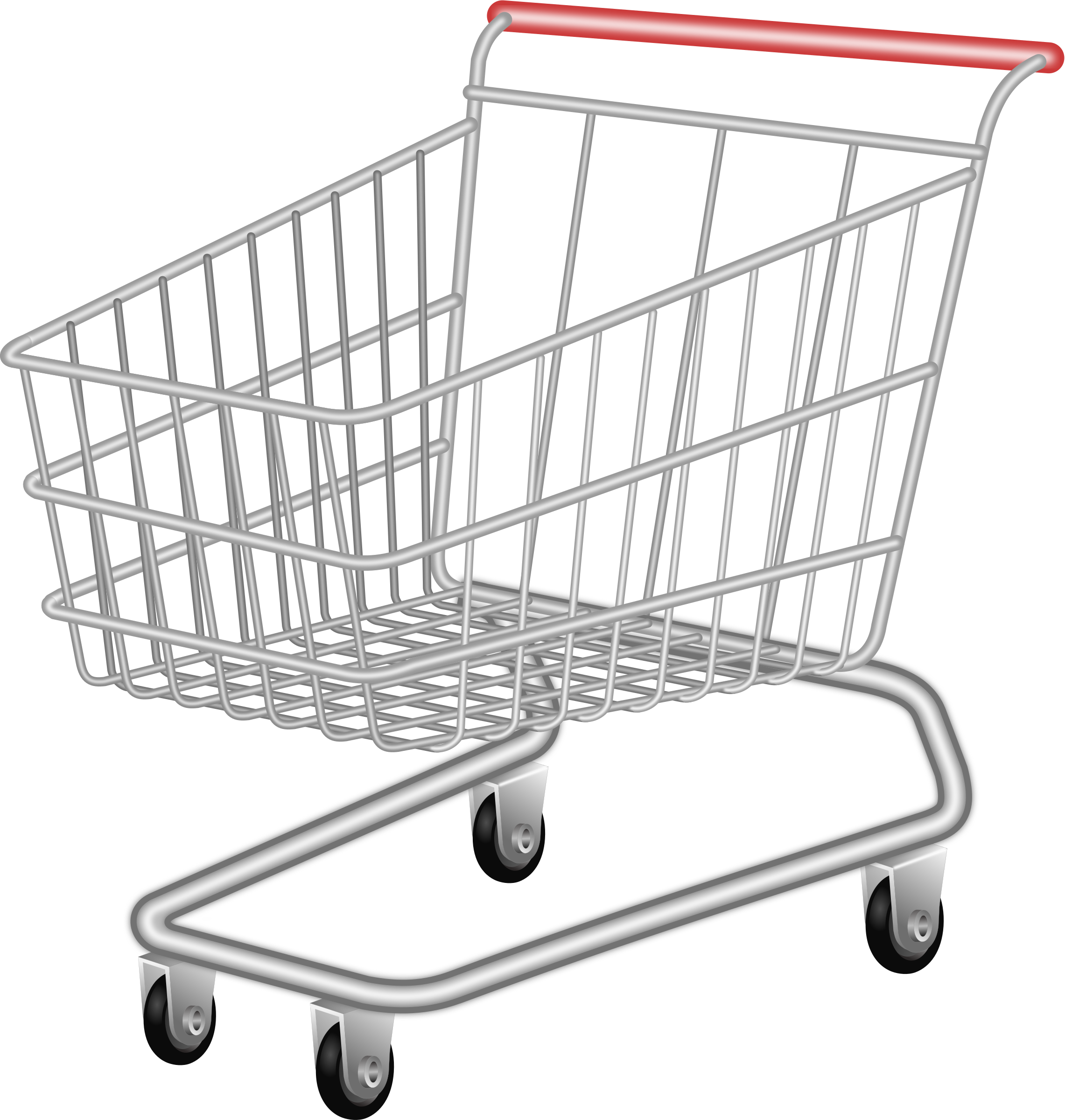 Big Image - Shopping Cart (2282x2400), Png Download
