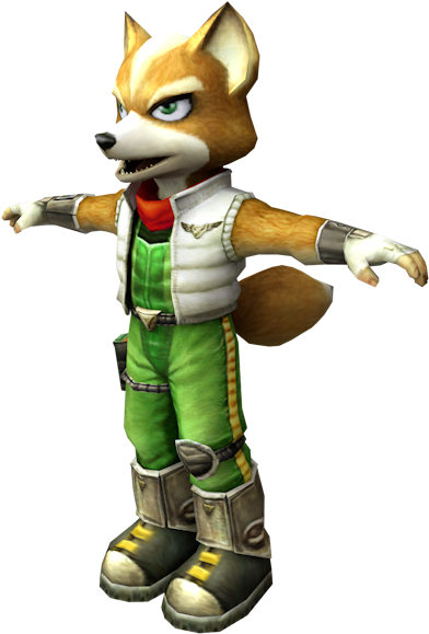 Gamecube Adventures Mccloud The - Star Fox Adventures Fox (750x650), Png Download