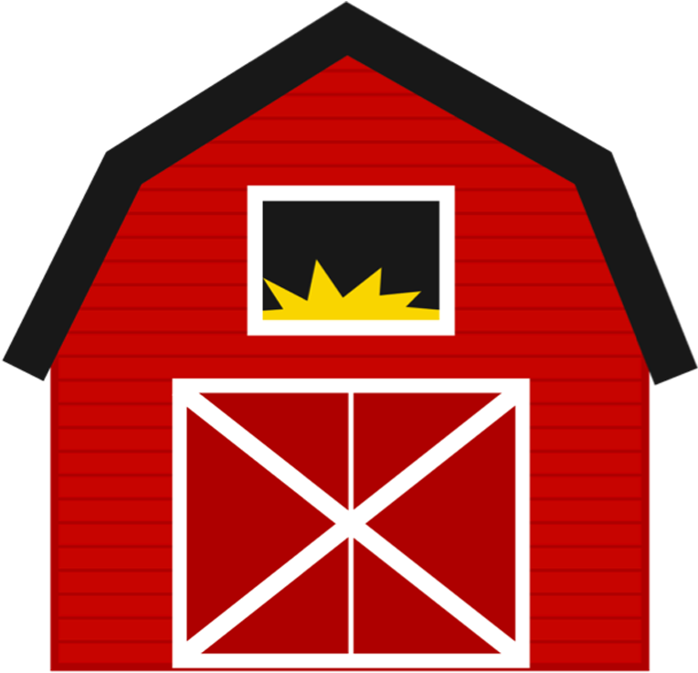 Barn - Barn Cartoon (767x767), Png Download