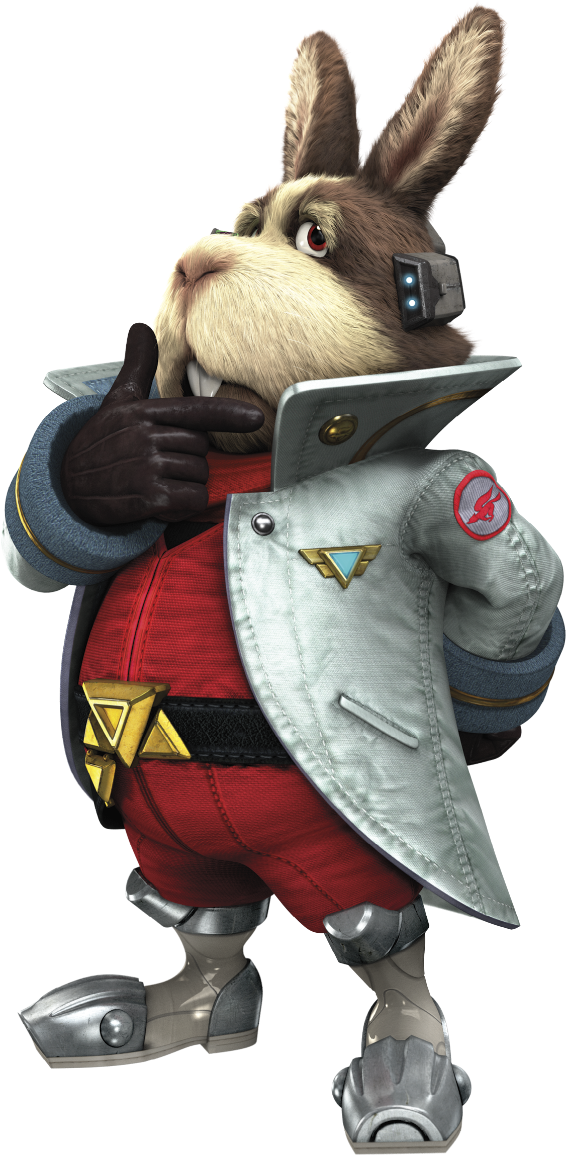 Peppy Hare - Peppy Star Fox Zero (1202x2371), Png Download