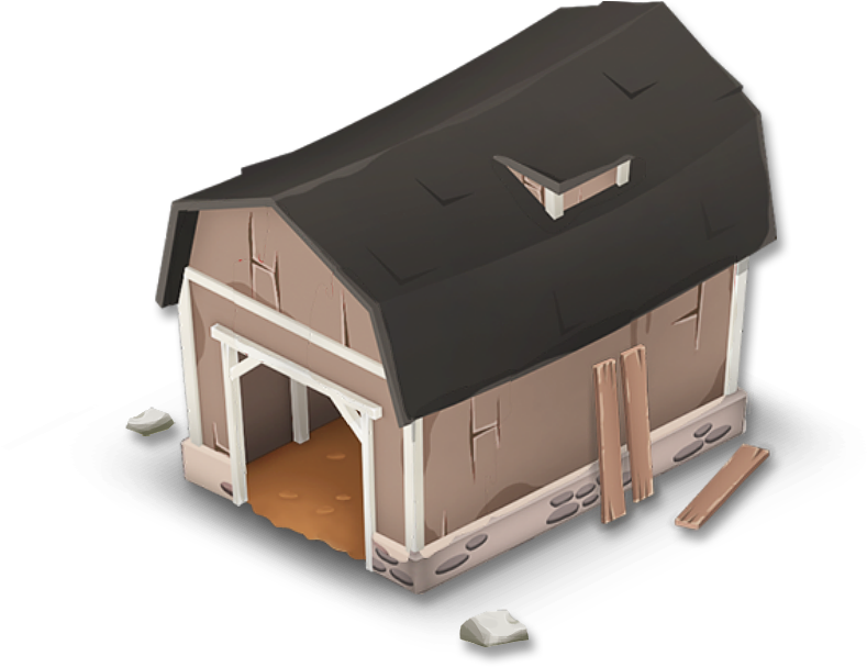 Barn Not Constructed - Silo Hay Day Png (803x803), Png Download