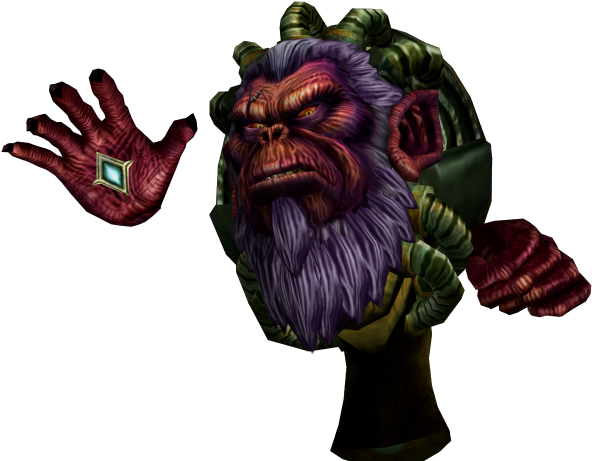 Andross Star Fox Adventures - Star Fox Andross Png (614x481), Png Download