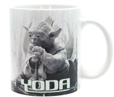 Taza - Star Wars - Yoda - Dagobah Taza Que Nos Presenta - Abysse Corp Star Wars - Yoda Dagobah 320ml Ceramic (600x600), Png Download