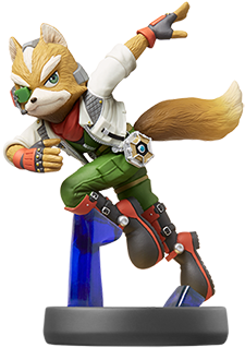 Nintendo Game - Star Fox Amiibo (380x408), Png Download