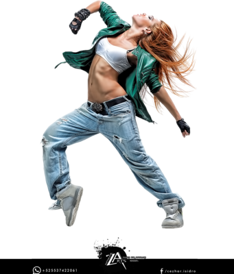 Hip Hop Dancer Pose Png (341x400), Png Download