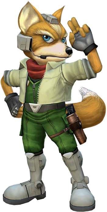 Project M On Twitter - Super Smash Bros Melee Fox Png (419x724), Png Download
