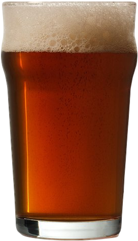 Beer Pint Glass Png (292x488), Png Download