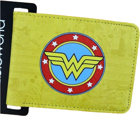 Captain America All Yellow Wallet - Wonder Woman Old Logo (600x600), Png Download