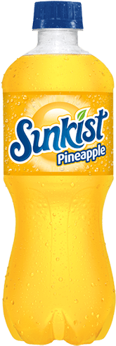 Sunkist Pineapple (250x500), Png Download