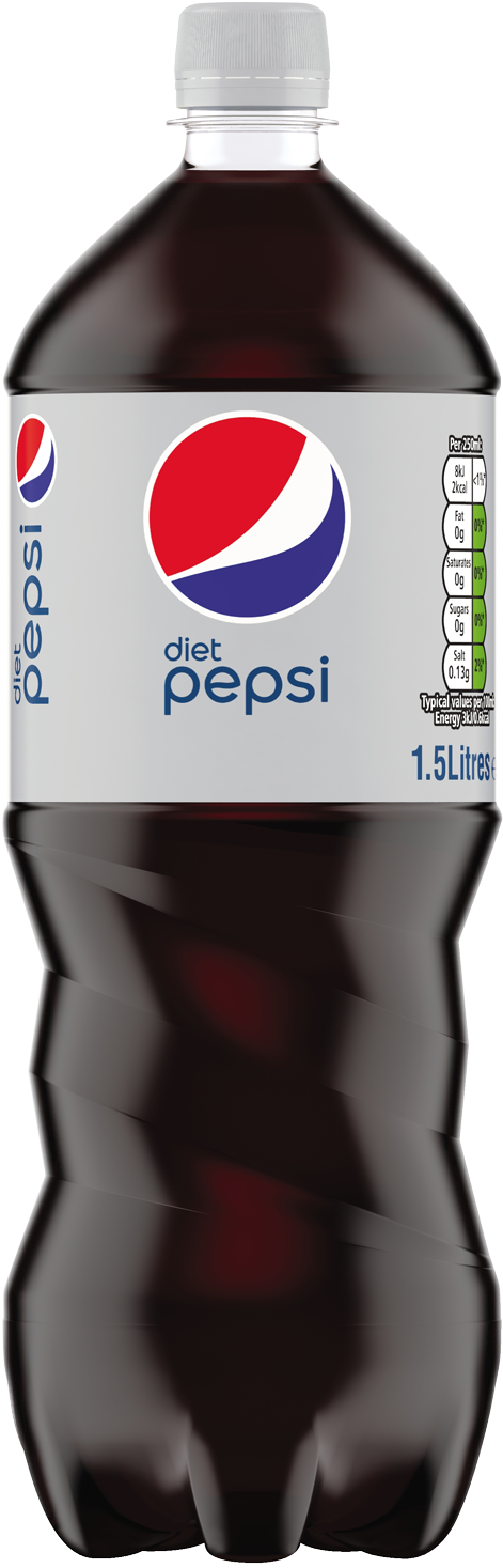 Diet Pepsi 1.5 L (1500x1500), Png Download