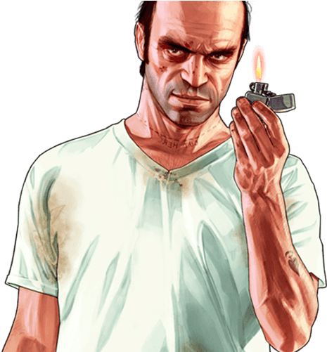 Grand Theft Auto V - Video Game (1172x500), Png Download