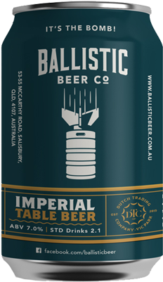 Ballistic Beer Co - Guinness (300x475), Png Download