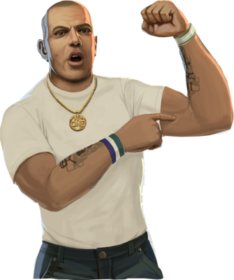 Http - //www - Officialpsds - - Brucie Gta 4 Png (335x400), Png Download