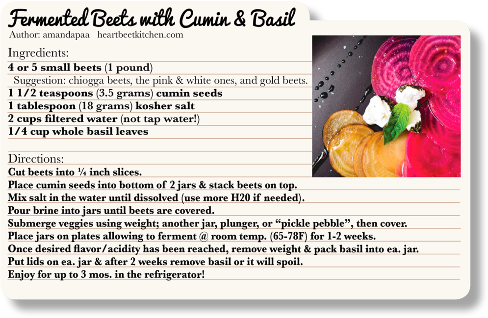 Fermented Beets With Cumin And Basil - Cumin (1000x658), Png Download
