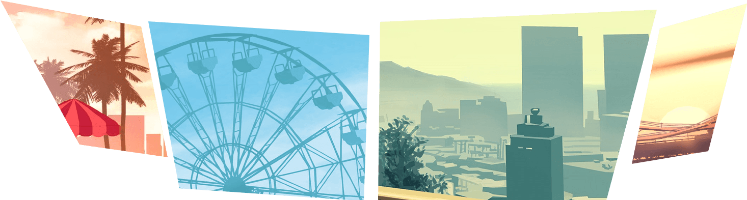 Grand Theft Auto V (1550x400), Png Download