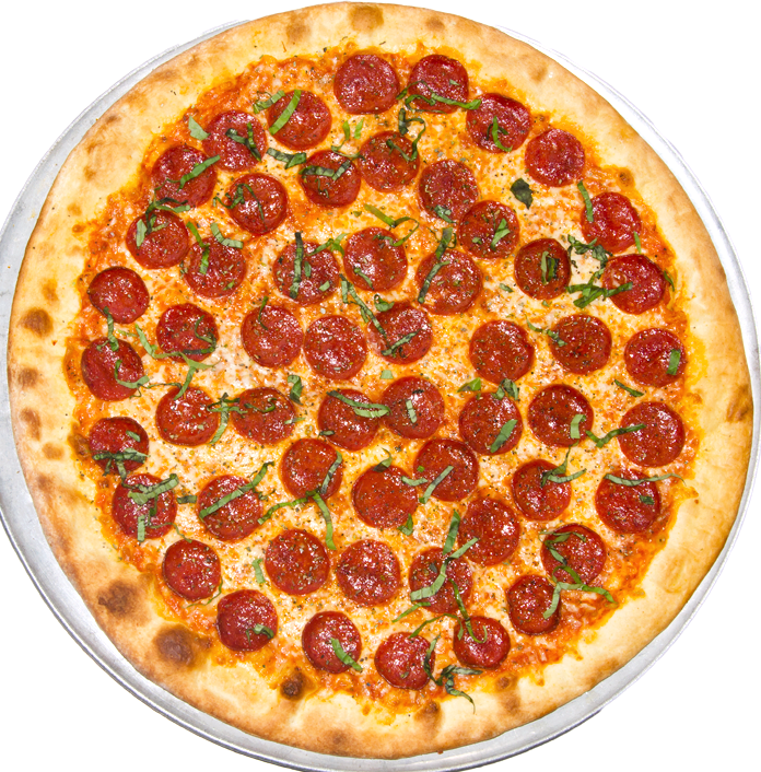 Simple Basil - Sweet & Sour Pizza (696x706), Png Download