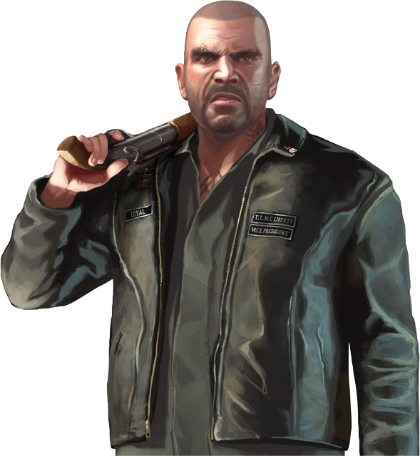 2550295 Johnny Klebitz By Kenin140 D3g89gt - Grand Theft Auto Iv (gta 4) Complete Edition Pc (589x640), Png Download