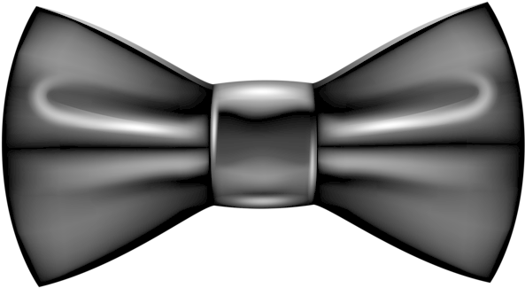 Bowtie Transparent Clip Art Png Image - Bow Tie Transparent Background (600x332), Png Download