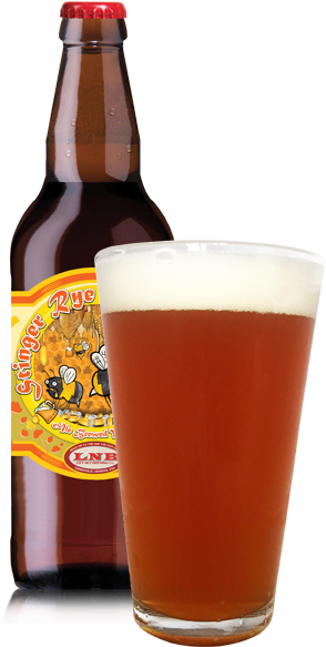 Stinger Rye Bottle And Beer - Wheat Beer (306x608), Png Download