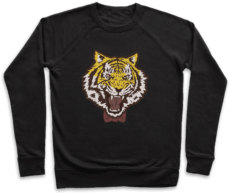 Tiger In A Bow Tie Pullover - I M Not A Ghoul I Just Really Like Coffee (484x484), Png Download