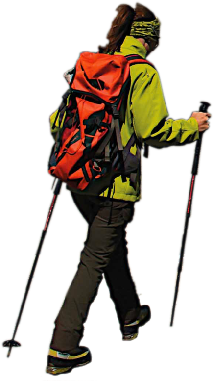 Trekking Png Picture - Trekking Png (619x830), Png Download