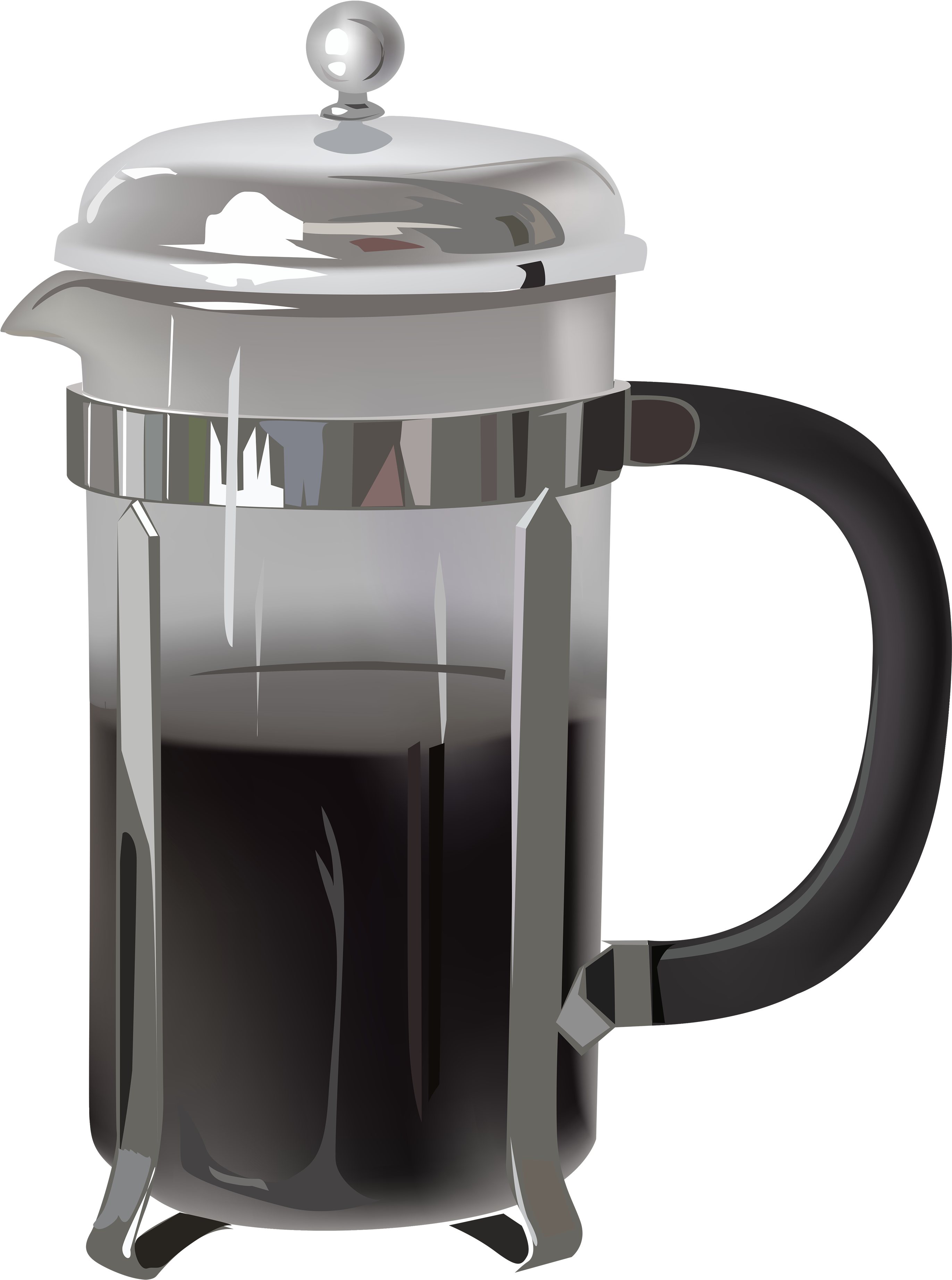 View Full Size - Coffee Pot Png (2896x3932), Png Download