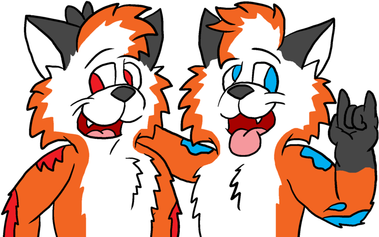 The Dynamite Twins And Friends - Cartoon (800x500), Png Download