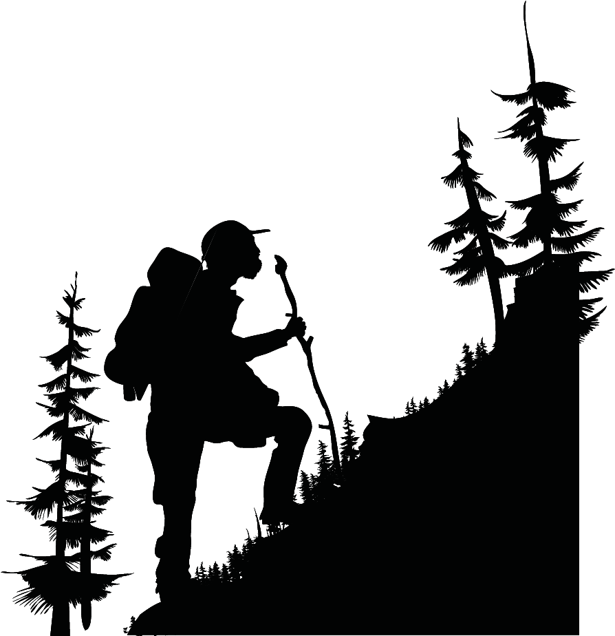 Anders Brogaard Adventures - Trekking Clipart Png (927x945), Png Download