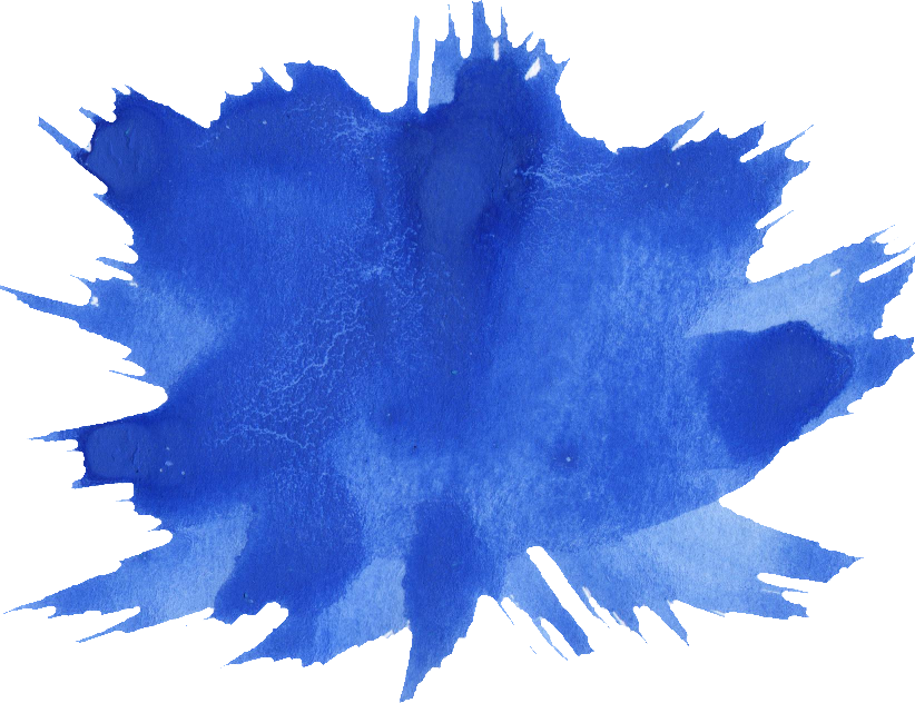 Blue Watercolor Stroke - Illustration (822x632), Png Download