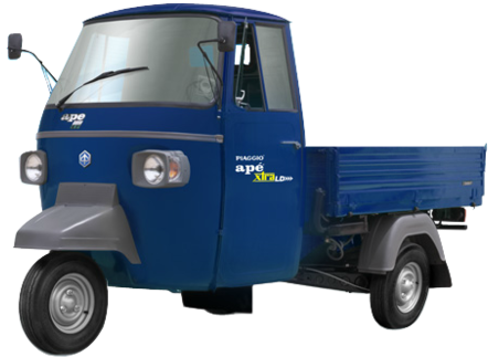 Commercial Vehicle - Piaggio Ape Xtra Ld (500x412), Png Download