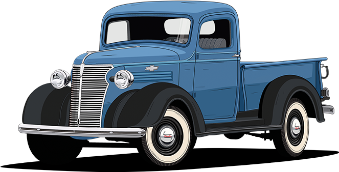 Chevrolet Centennial Truck History - 1938 Chevy Truck (985x385), Png Download
